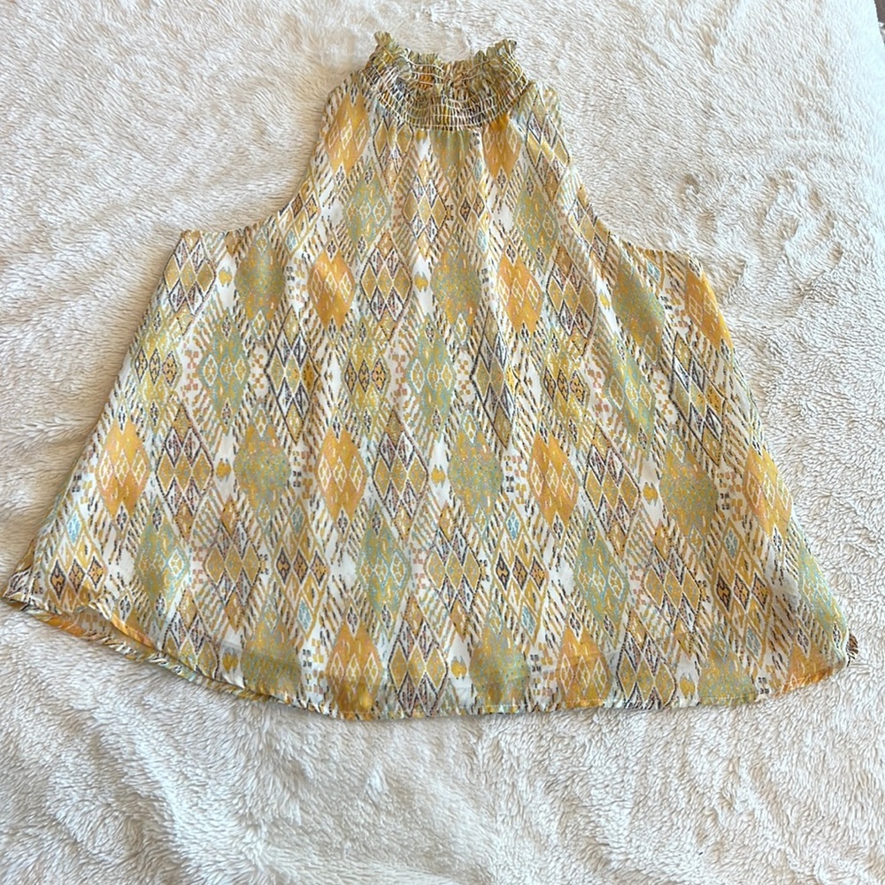 Veronica M Sleeveless Top Size Medium